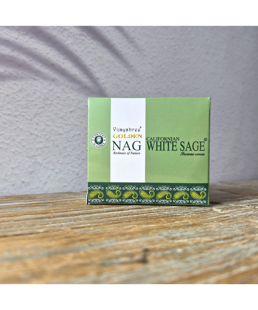 Nag White Sage Incense Cones