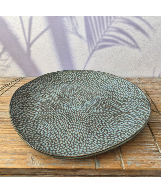 Carved Organic Serving Platter