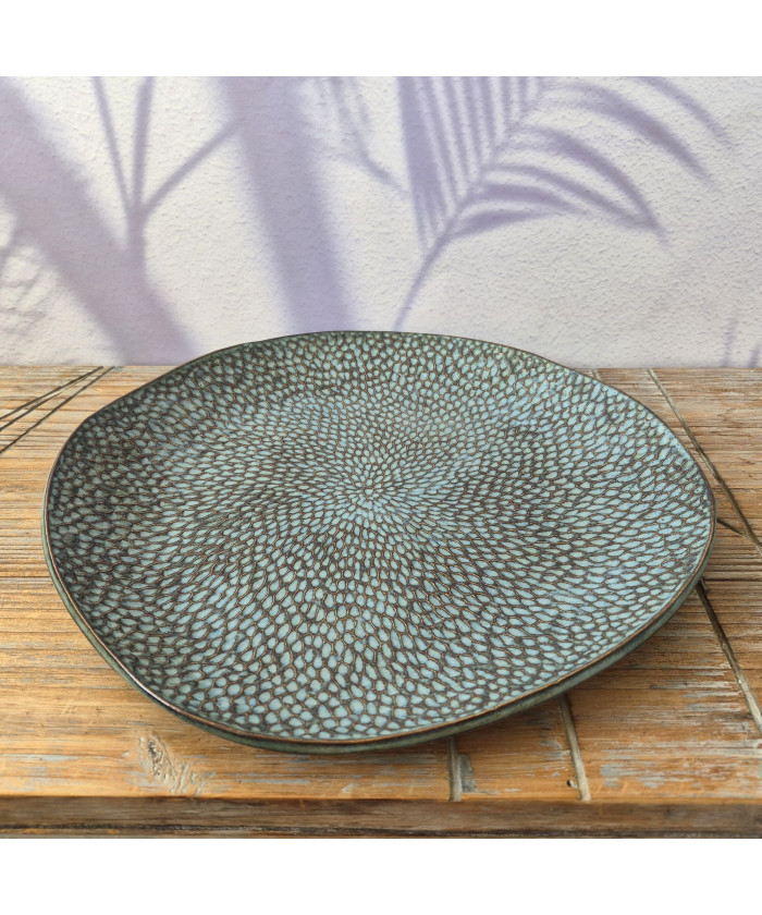 Carved Organic Serving Platter