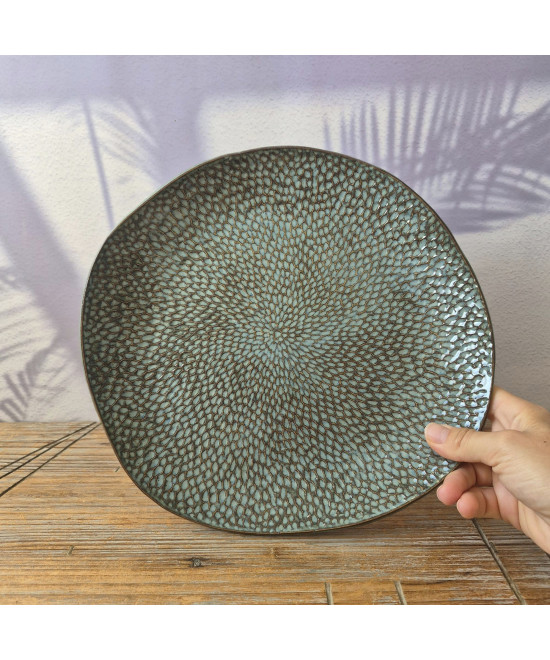 Carved Organic Serving Platter