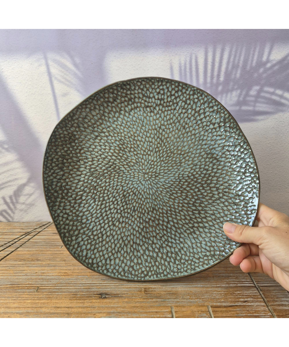 Carved Organic Serving Platter
